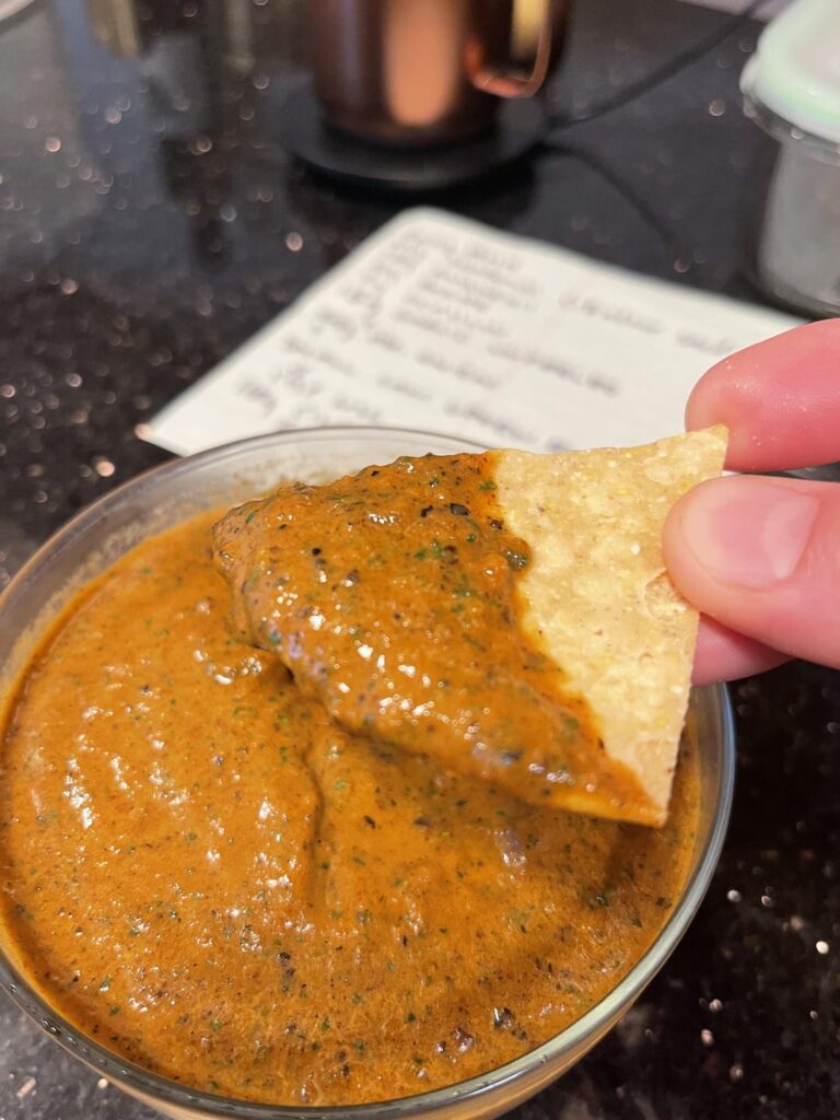 First time including dried chiles, pretty happy!