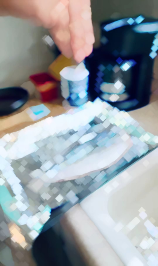 Fresh catch to cook, roasted Mackerel in the Zojirushi