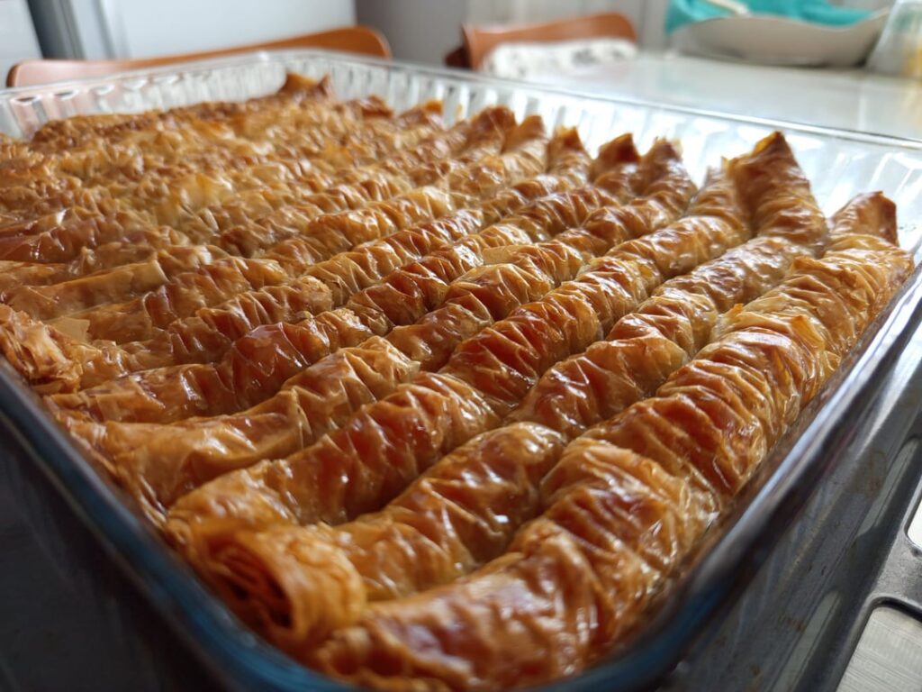 Mom made Wrinkled (burma) baklava