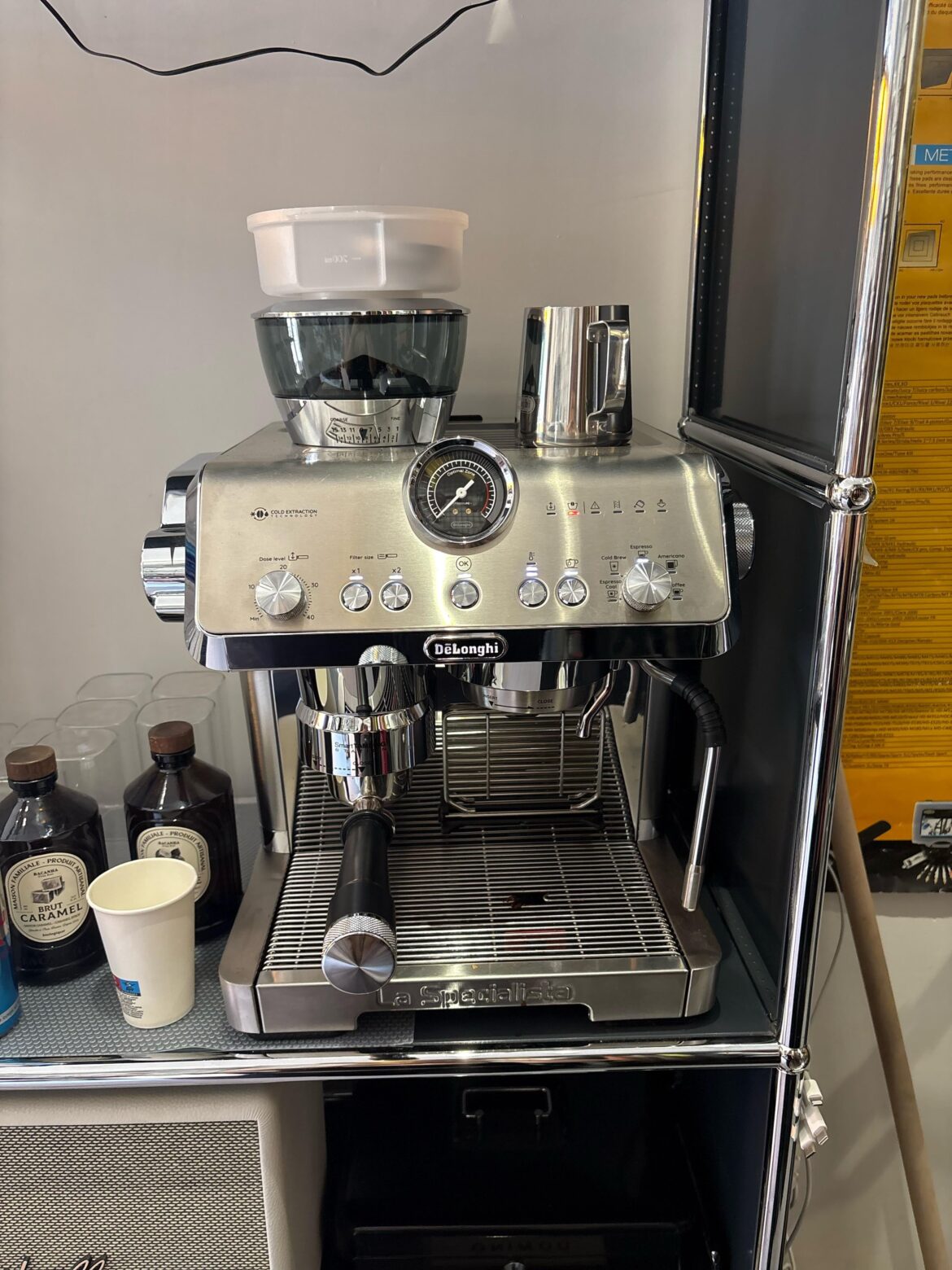 Help setting up my coffee machine