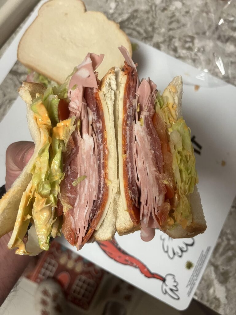 Some homemade lunch deli