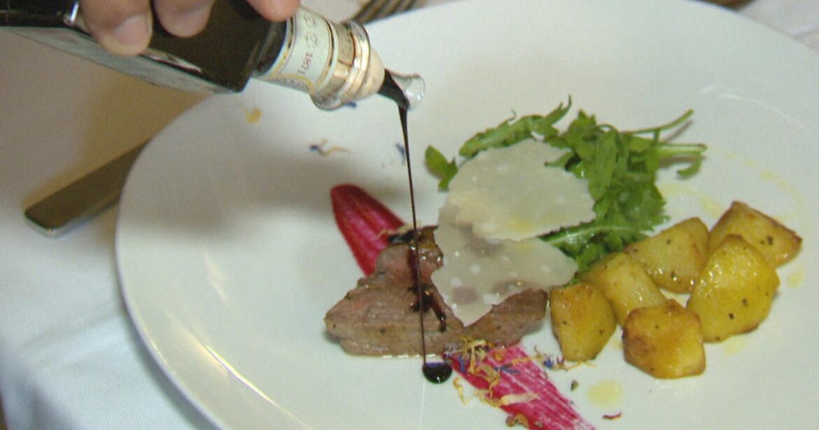 Balsamic vinegar, the “black gold” of Modena, Italy Balsamic vinegar, the "black gold" of Modena, Italy