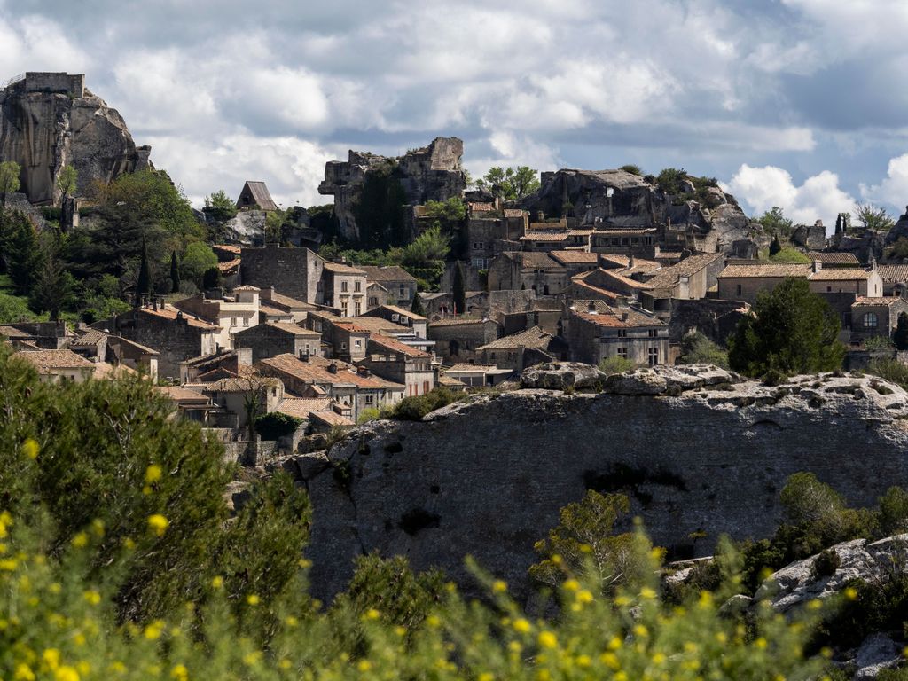 A shot of the French village of Les Baux de Provence