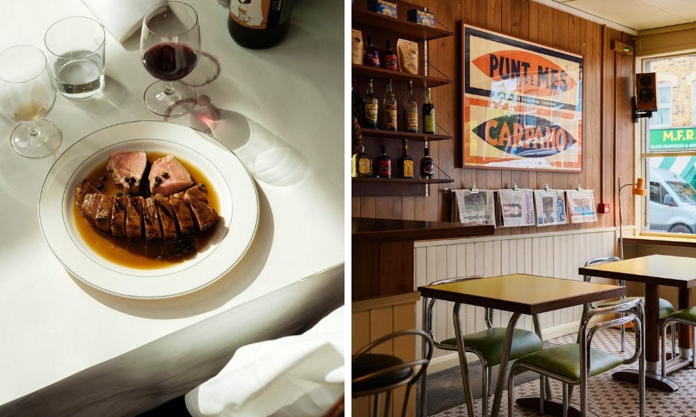 leos steak and interior