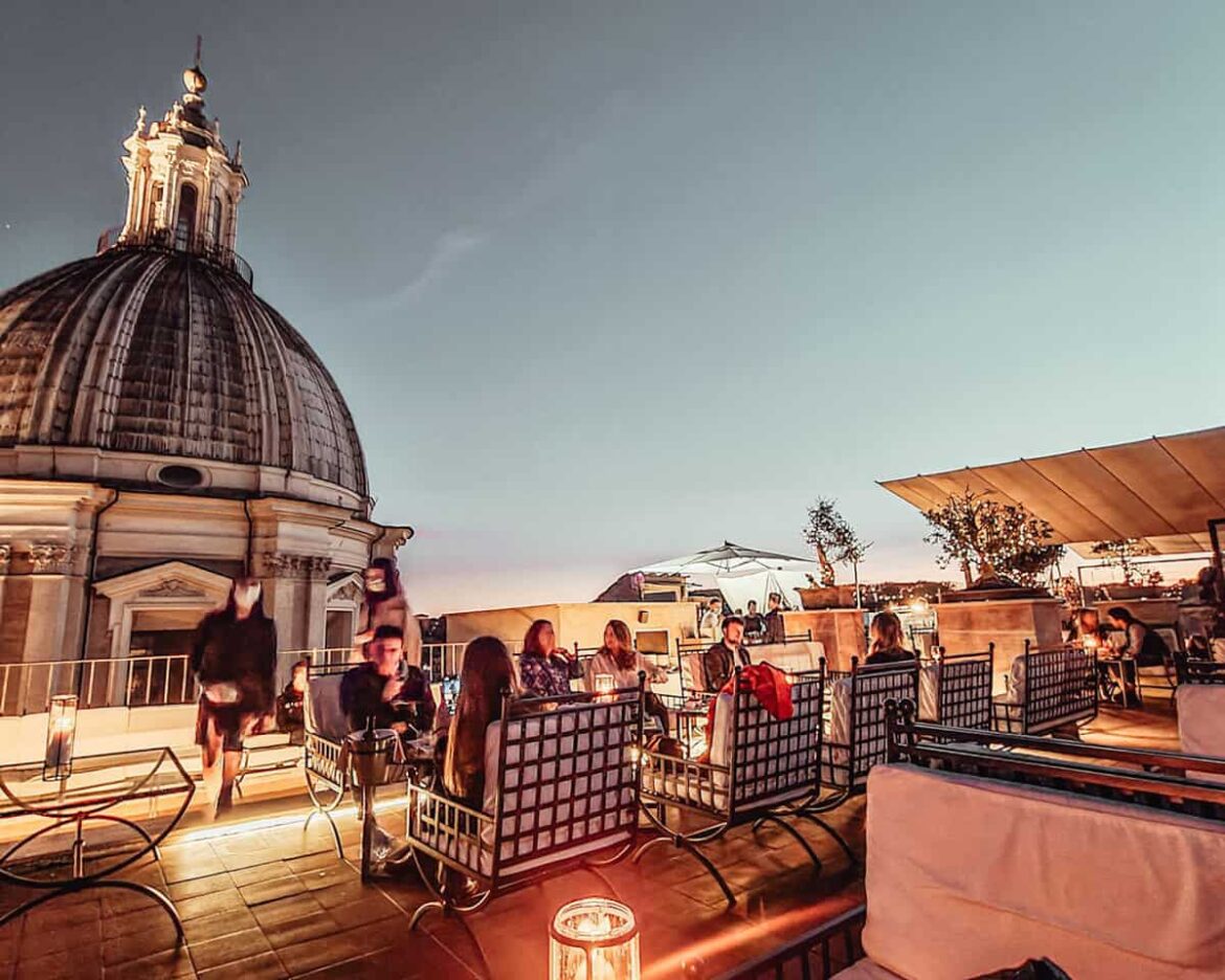 Best Rooftop Bars in Rome with amazing views