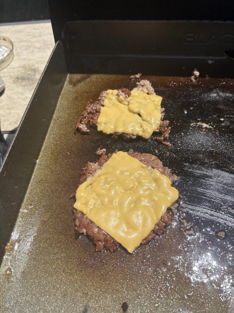 Oklahoma smash on my new blackstone