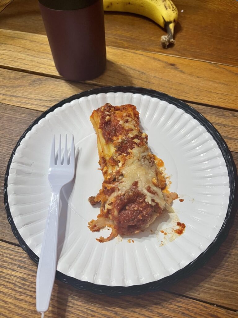 500 in this manicotti?