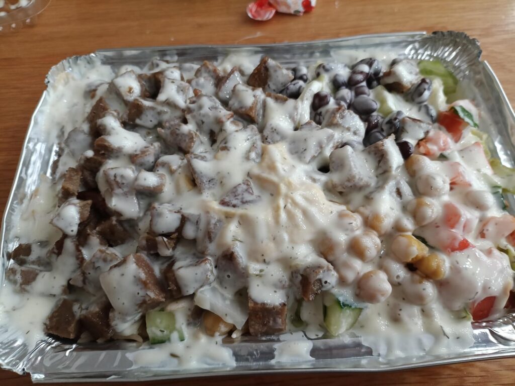 Shah's Halal Food 65 Duncan St. Wow! Fantasic! Must try!