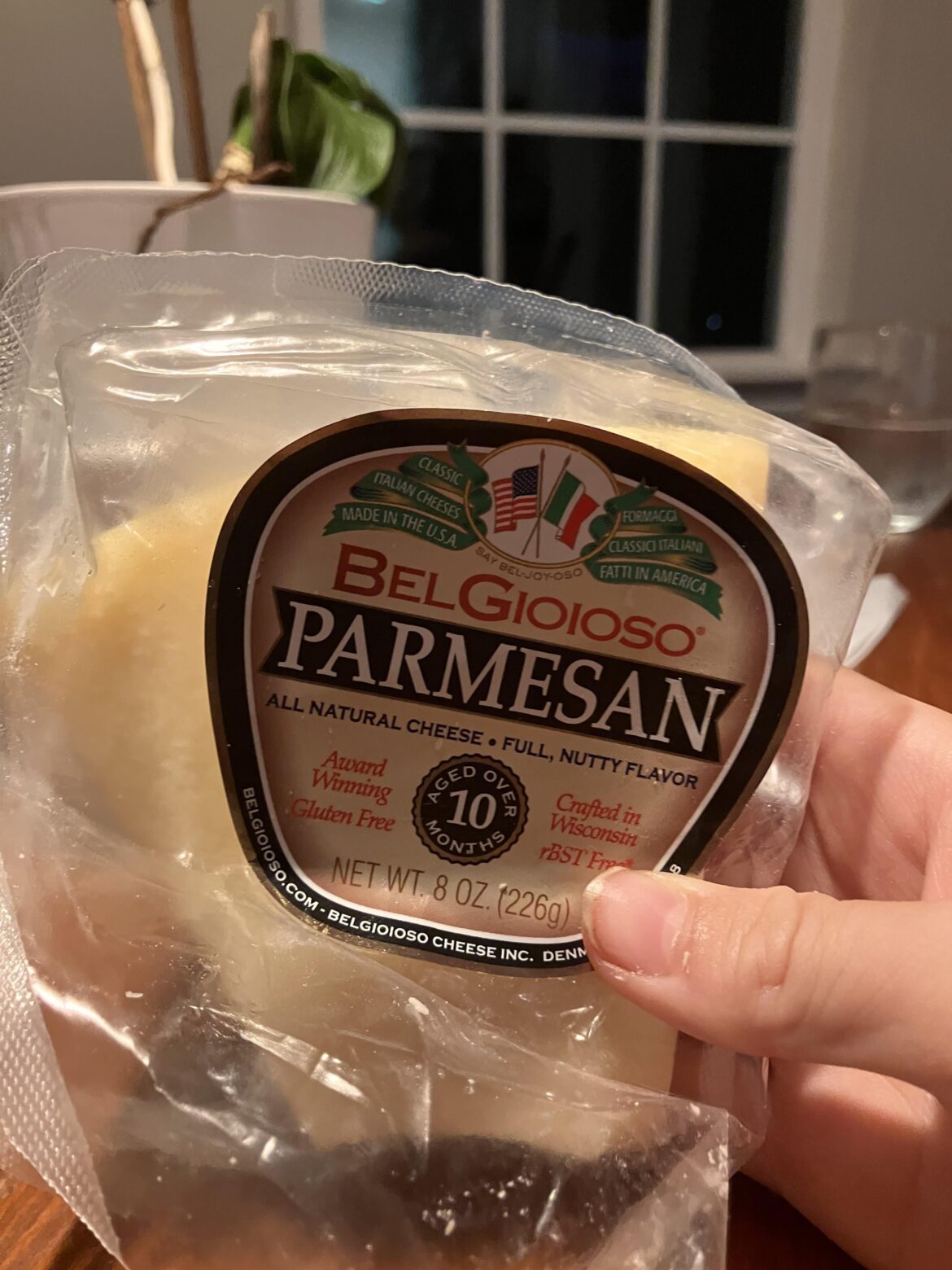 Why is Parmesan only considered a shredding cheese? It’s so good by itself