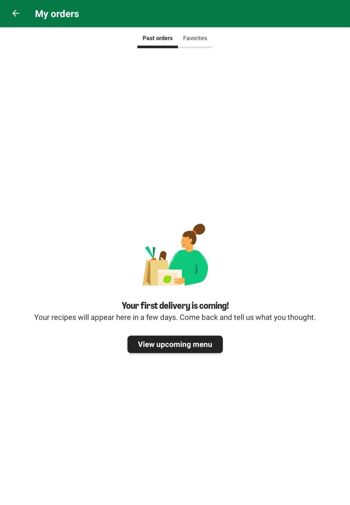 Hi does this mean I am getting a delivery? I have zero tracking information