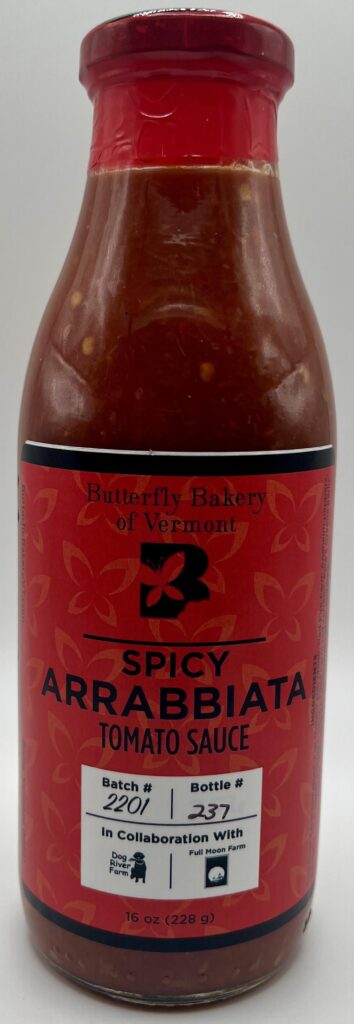 Butterfly Bakery of Vermont Spicy Arrabbiata Tomato Sauce review