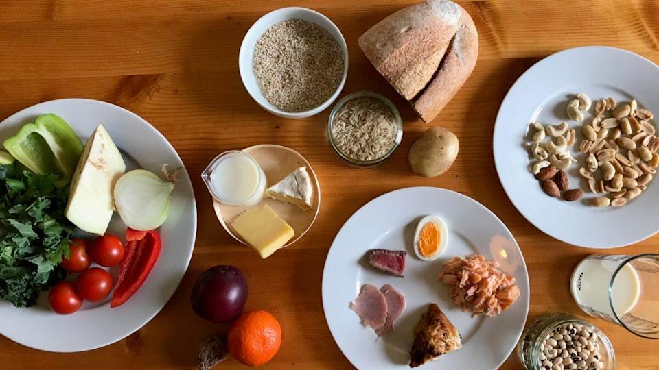 An example of what to eat in a day on the planetary health diet