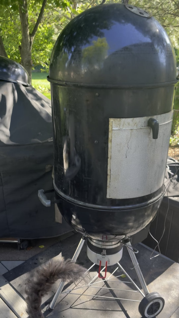 I did a thing. Kettle with a ceramic insert, spider venom and a WSM stack. Running a three area test run today. I did a thing. Kettle with a ceramic insert, spider venom and a WSM stack. Running a three area test run today.