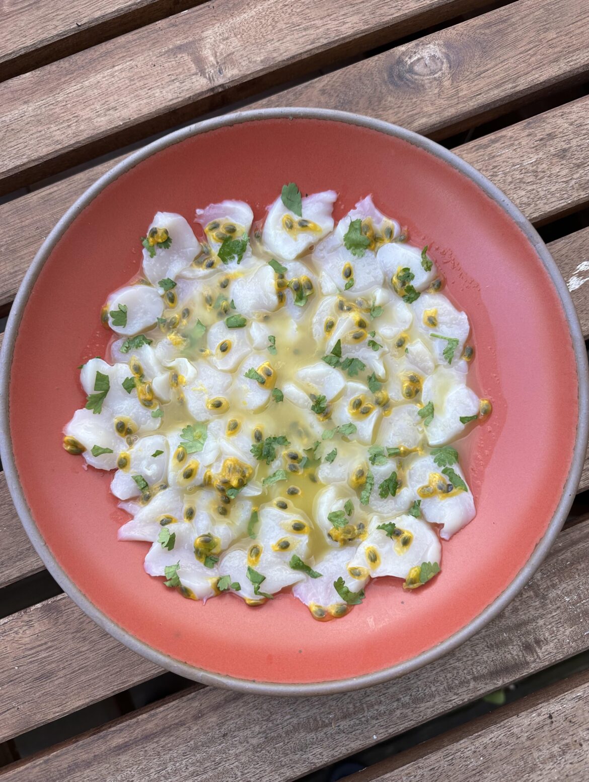 scallop crudo