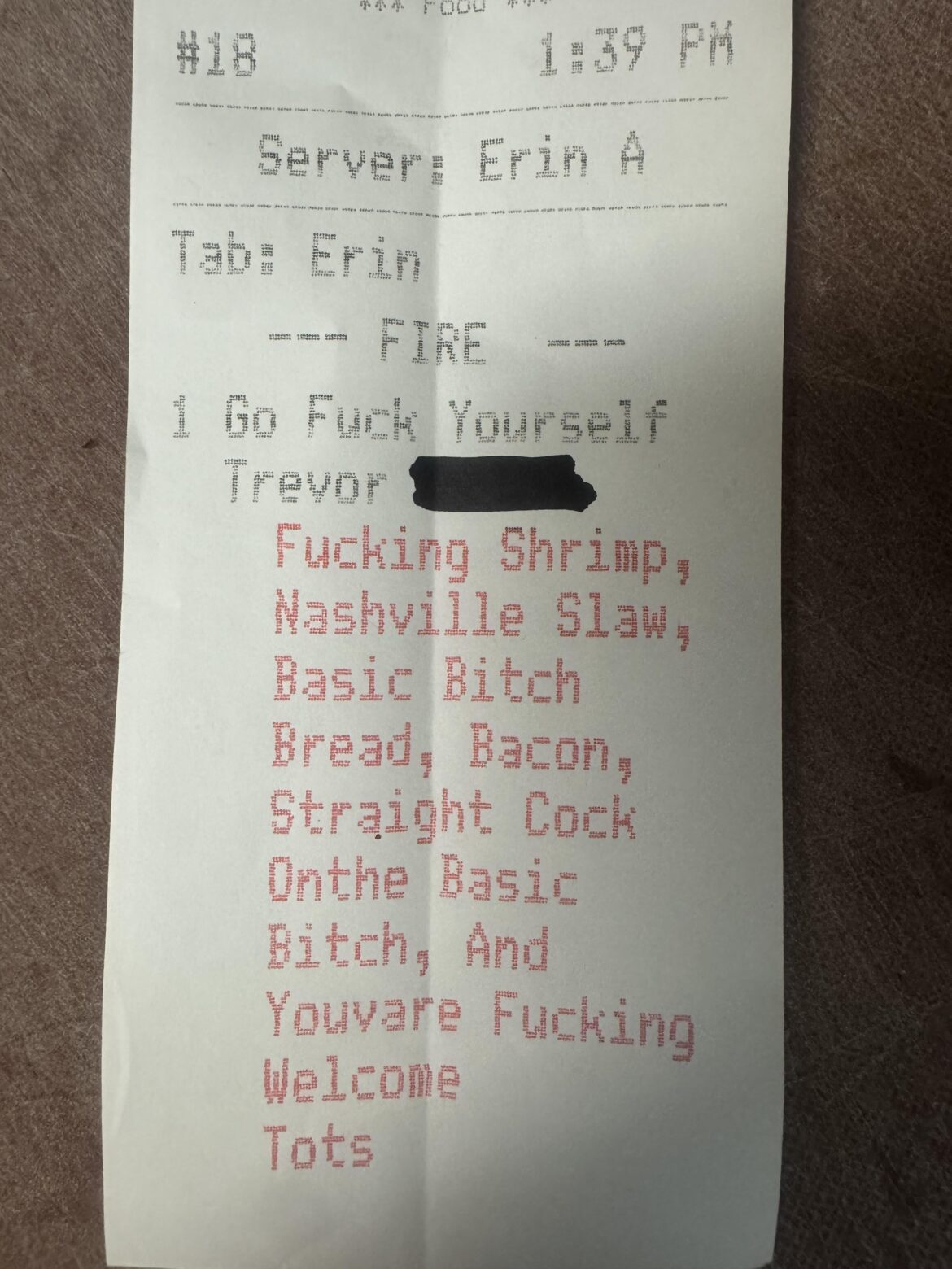 FOH found editing options today…