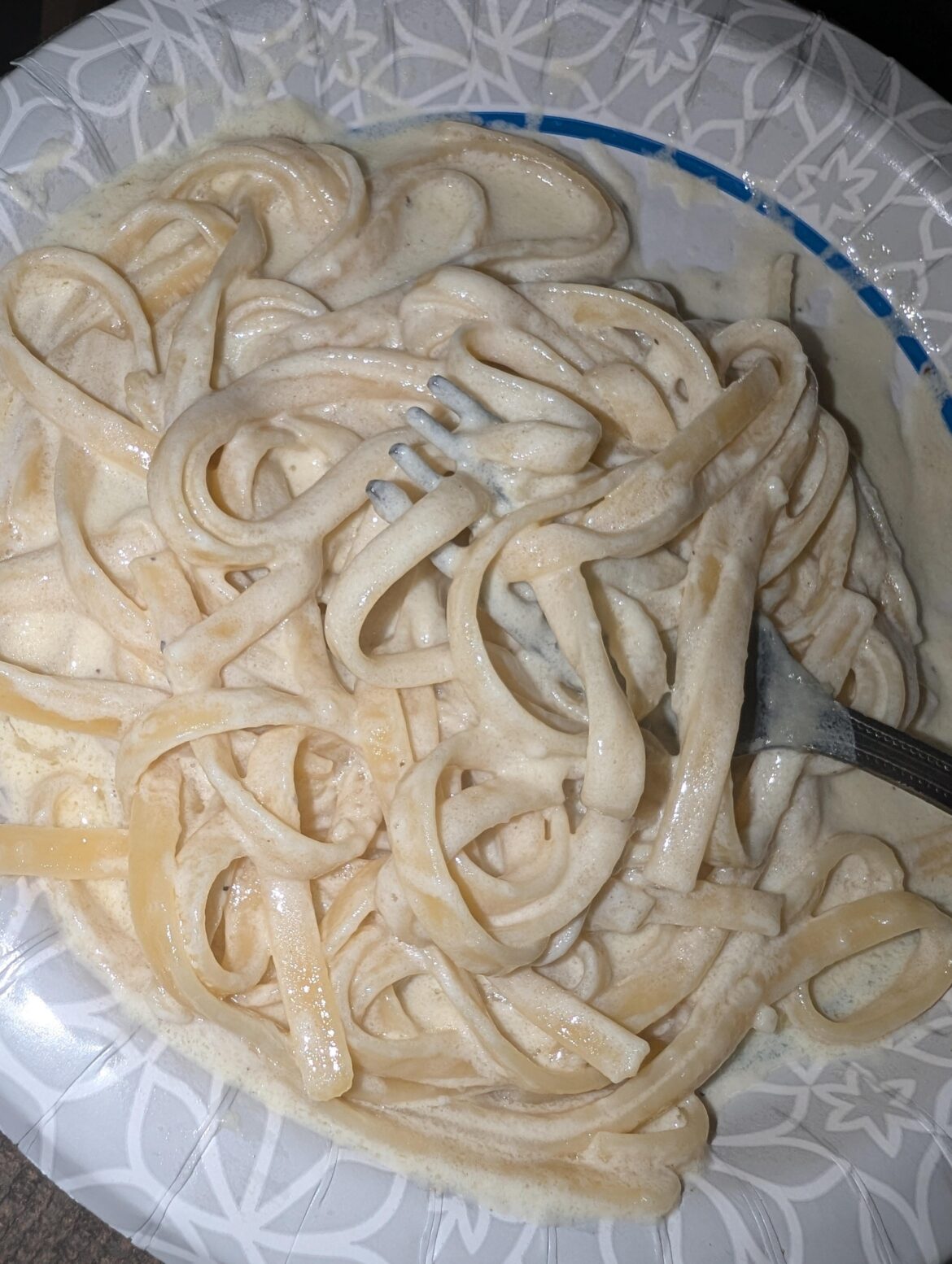 Not pretty, I could have made the sauce thicker but after taste testing it was so delicious I couldn't wait any longer lol