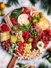 christmas charcuterie baord