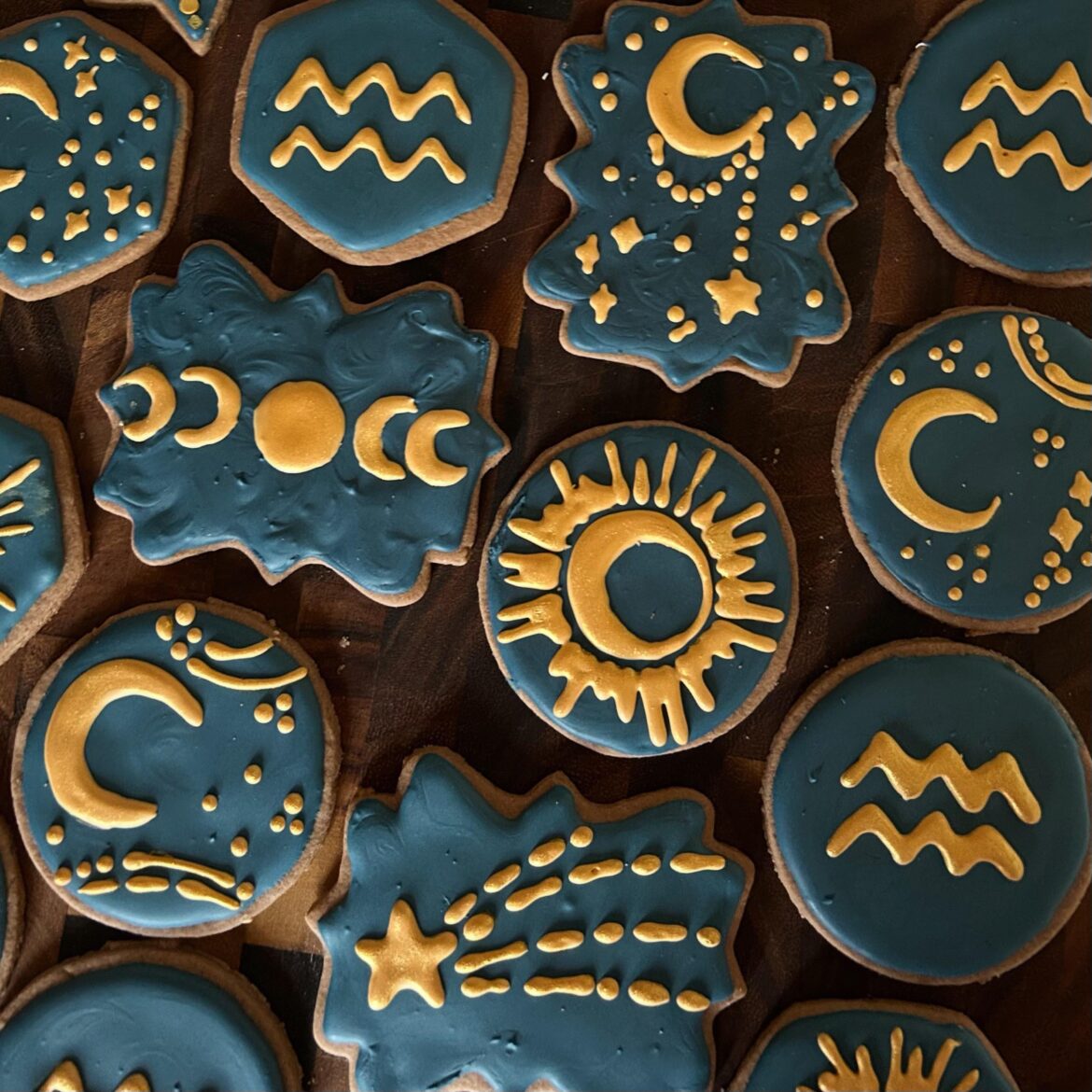 First try at cookie decorating!