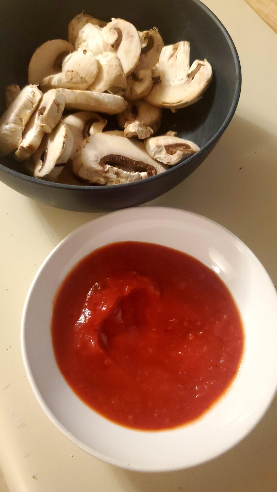 This is sad but also really good (instead of pizza)