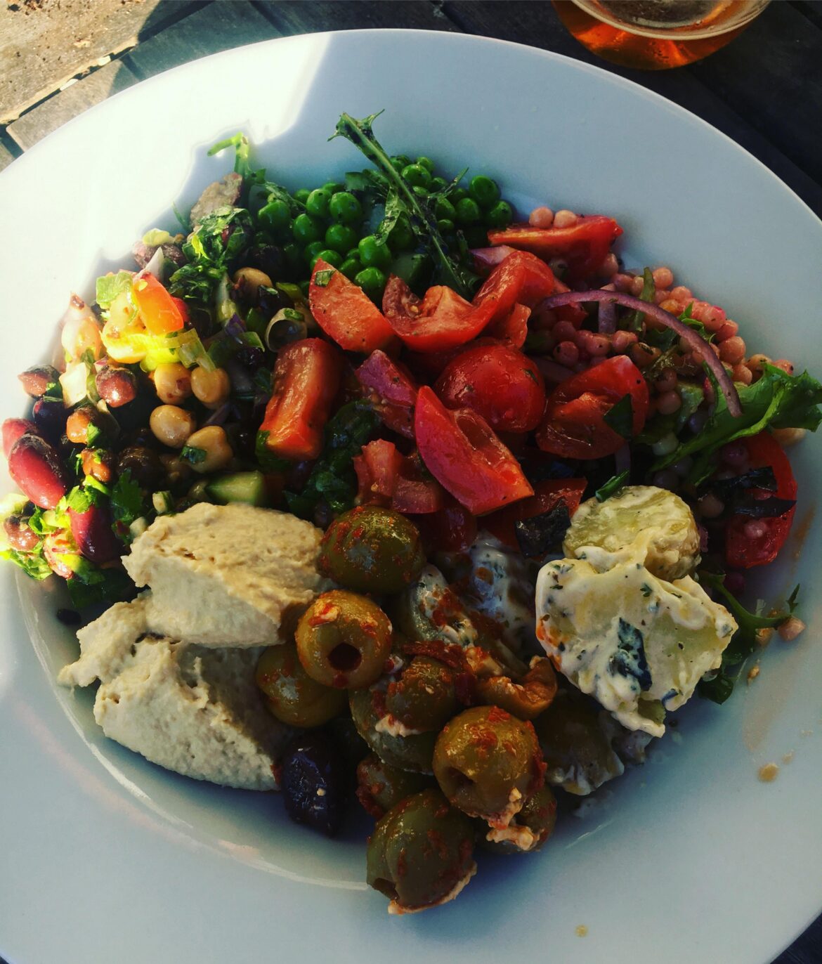 The sun is finally out!