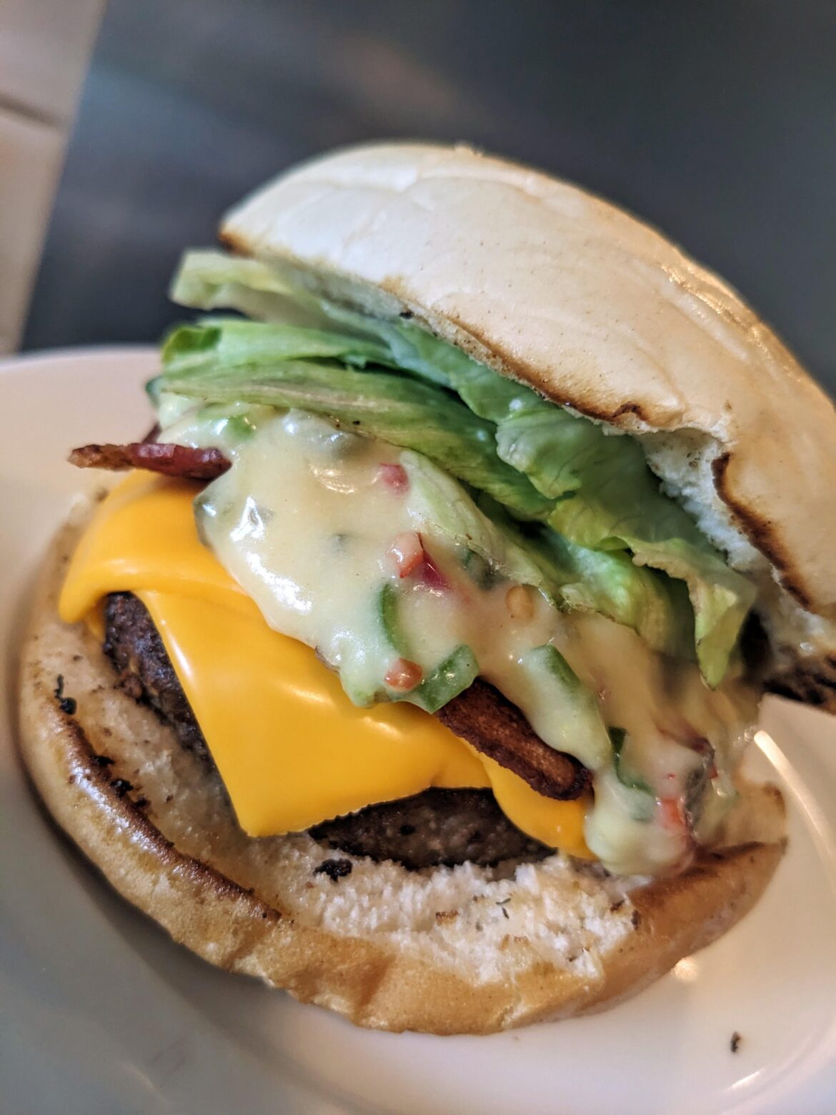 Ok hear me out here... I may or may not have made a burger sauce with condensed chicken soup as the base 🤷🏻