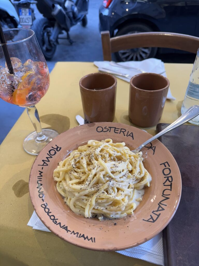 Some of the pasta I had in Italy recently