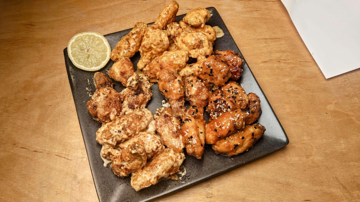 I was slightly inebriated and wanted wings