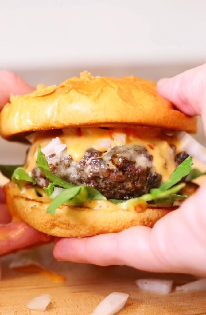 Bang Bang Sauce Burgers