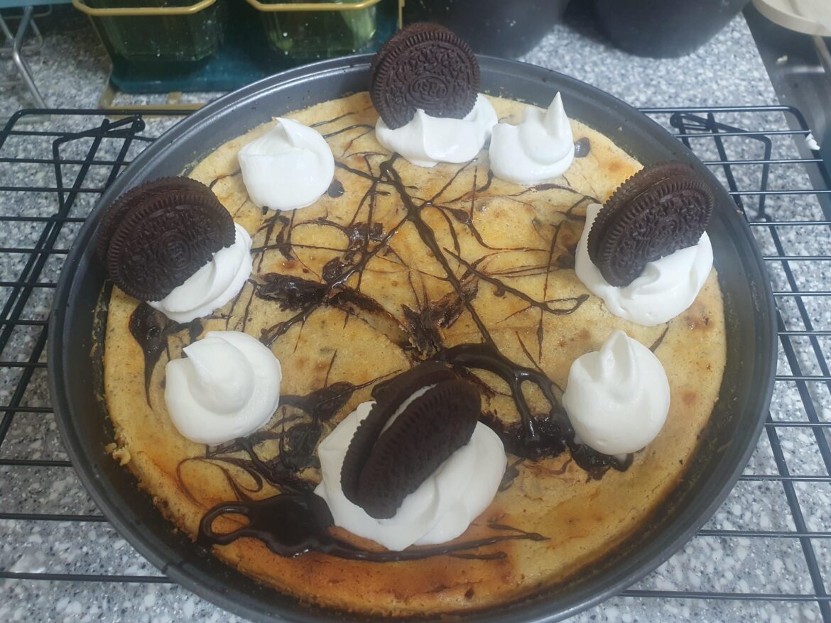 Homenade oreo cheesecake