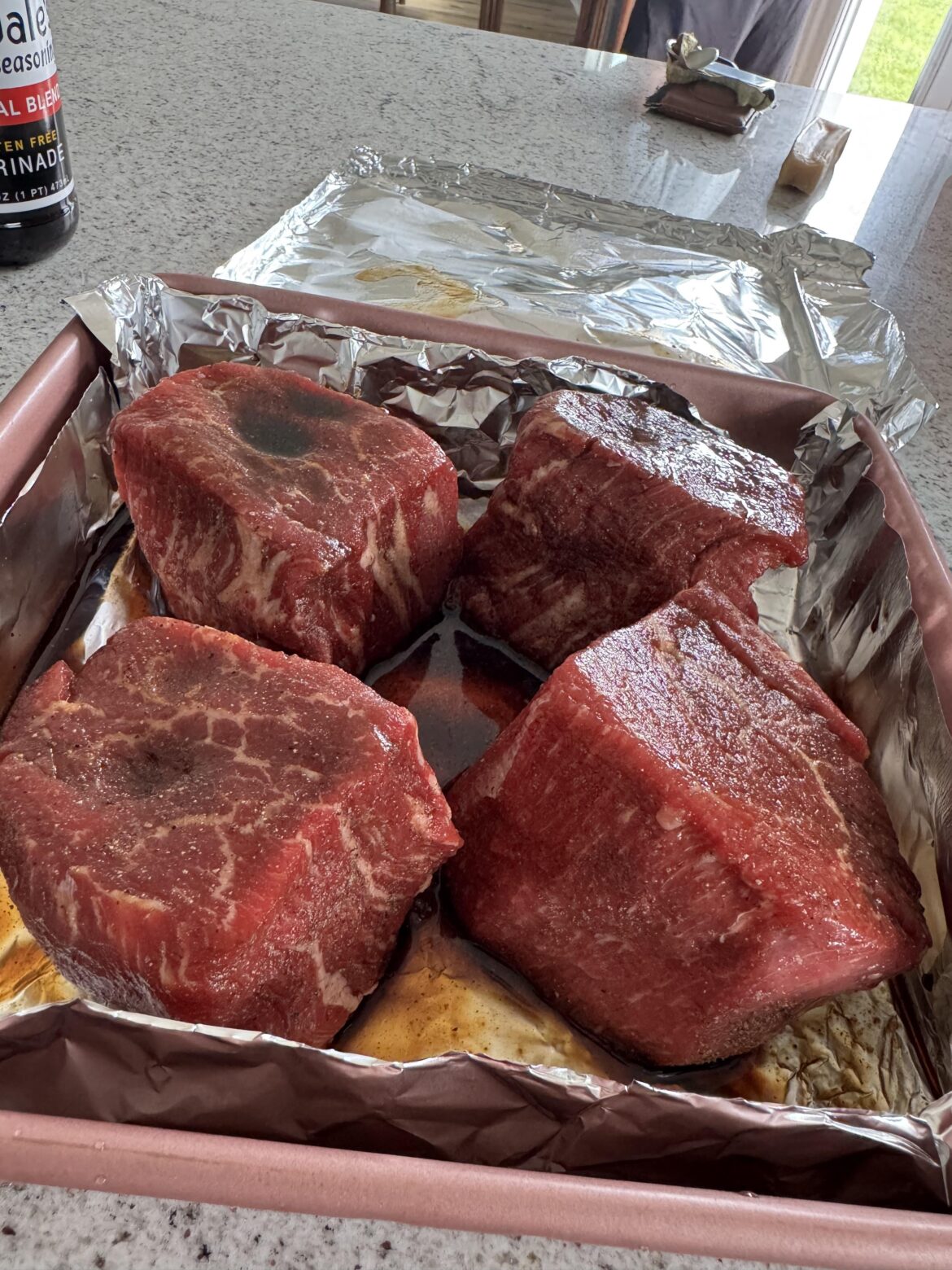 How do I grill these thick cut filets?