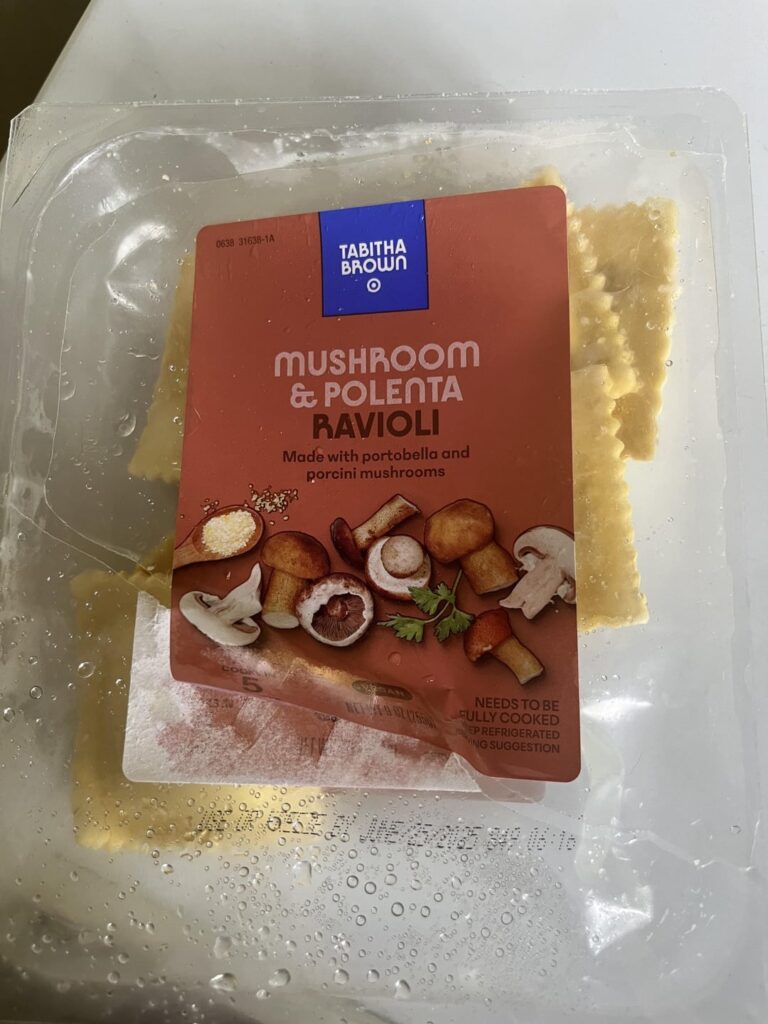 Tabitha Brown Ravioli