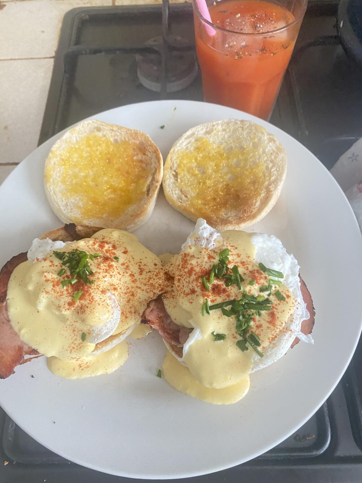 Bank holiday breakfast