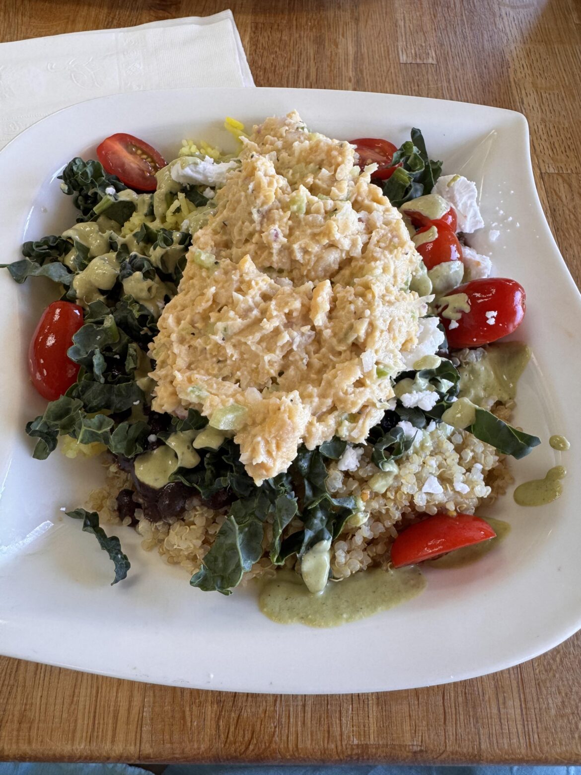 It’s always nice when restaurants offer more than just a veggie burger for vegans.