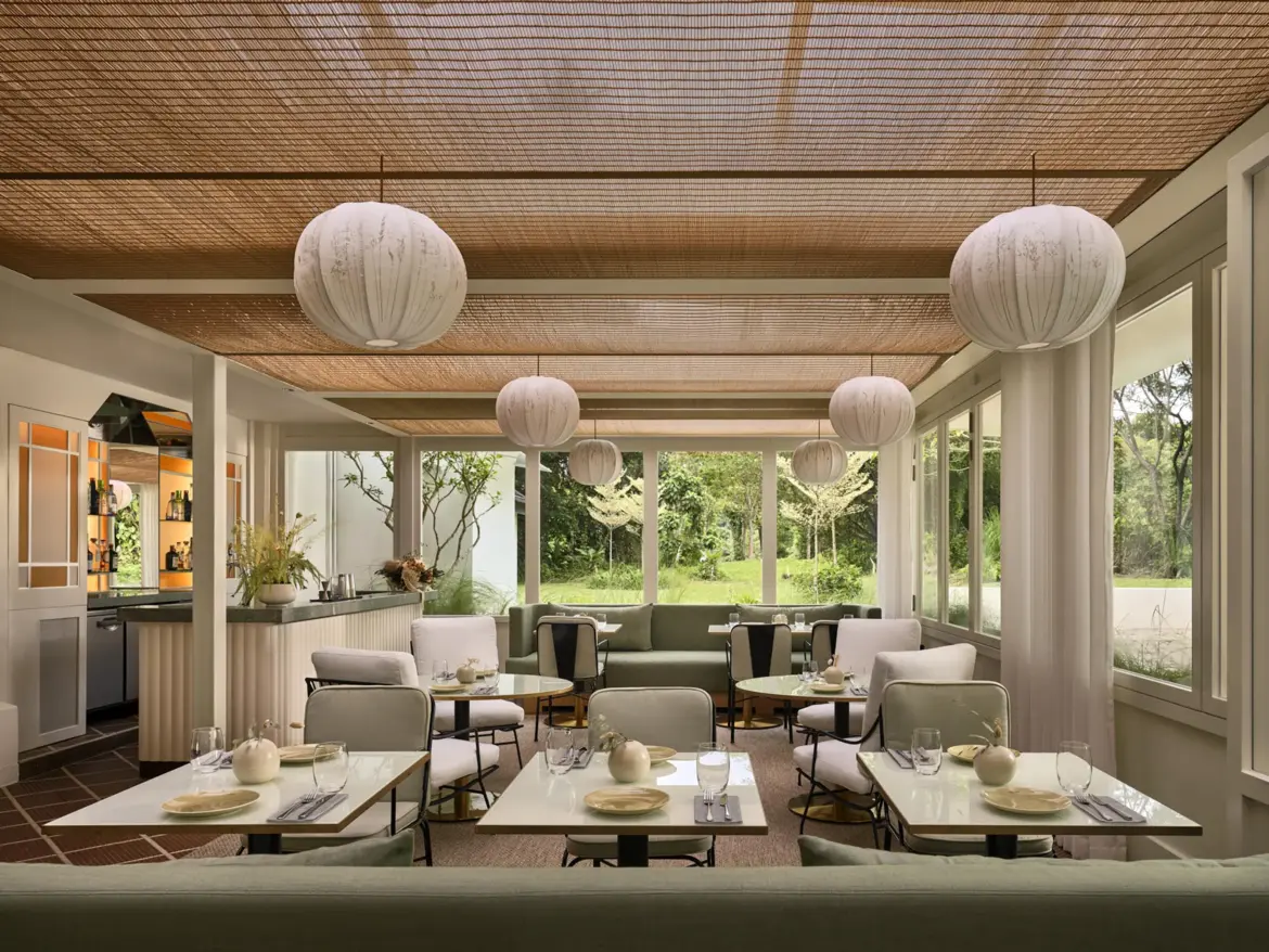 Casual French cooking in a garden setting at La Terrace