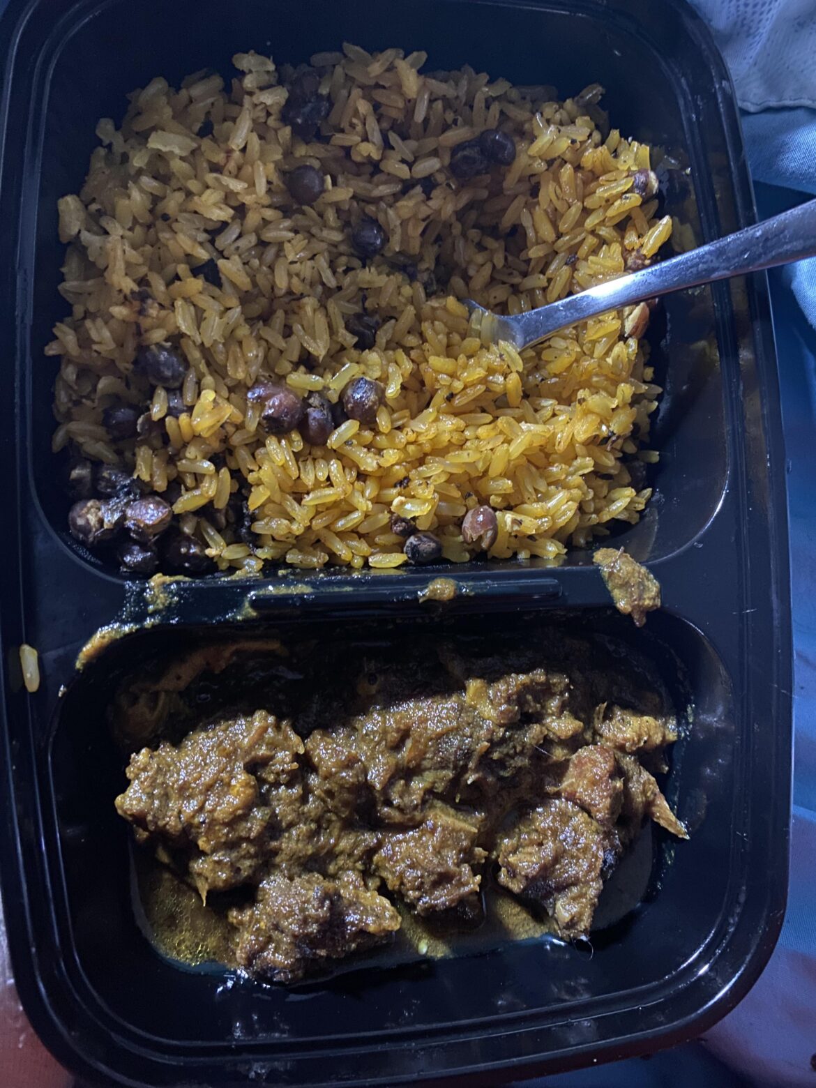 Trust the Process! My Curry Goat looked crazy raw, but tasted amazing after cooking for low for a few hours