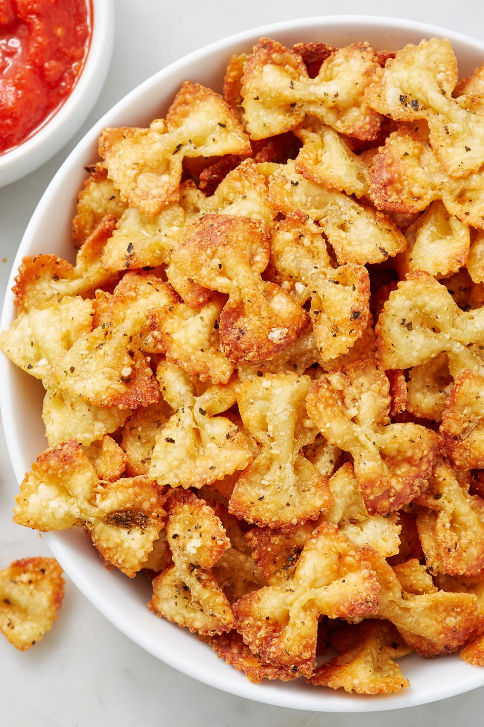 air fryer pasta chips