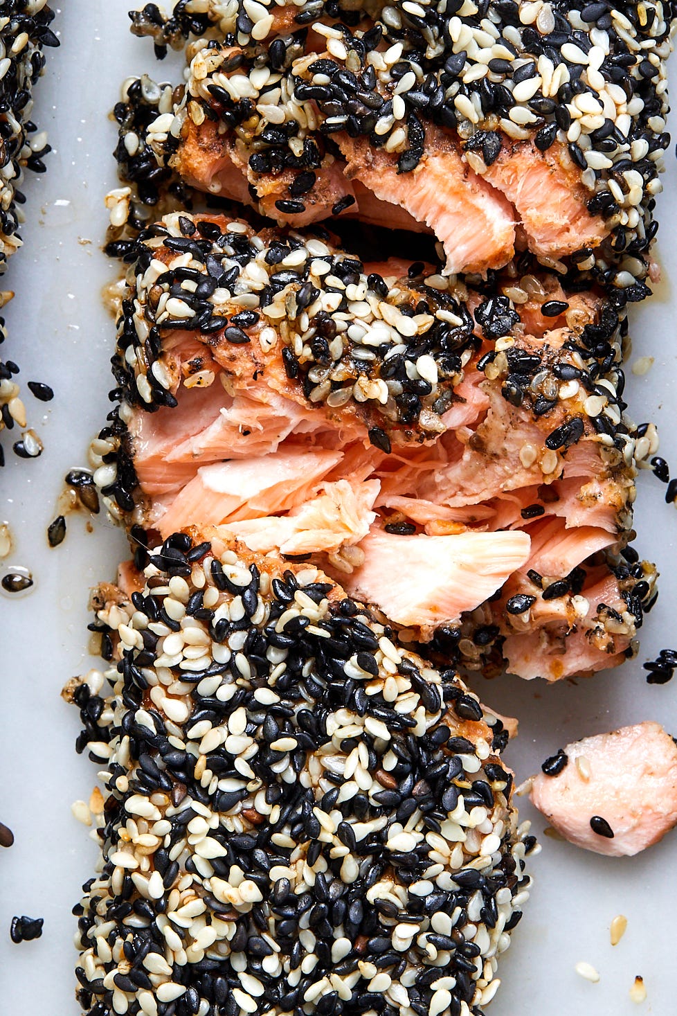 spicy sesame salmon