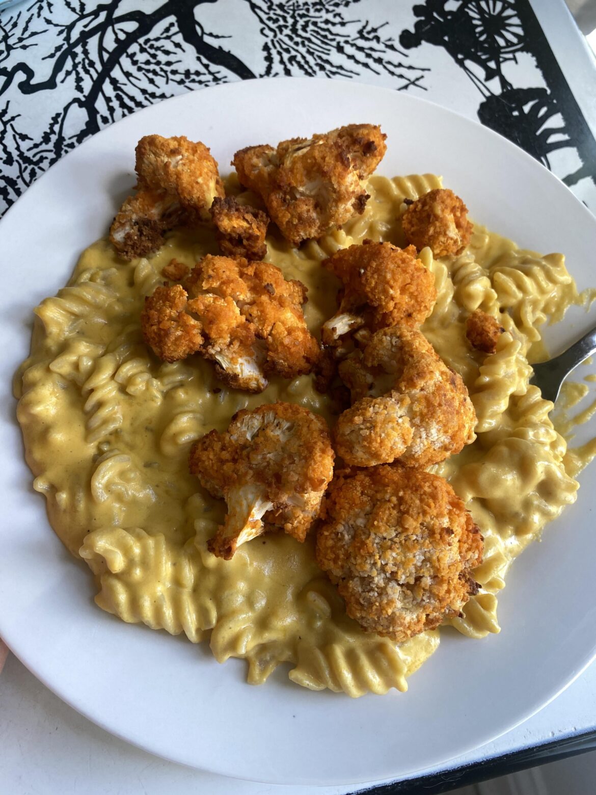 buffalo cauliflower mac