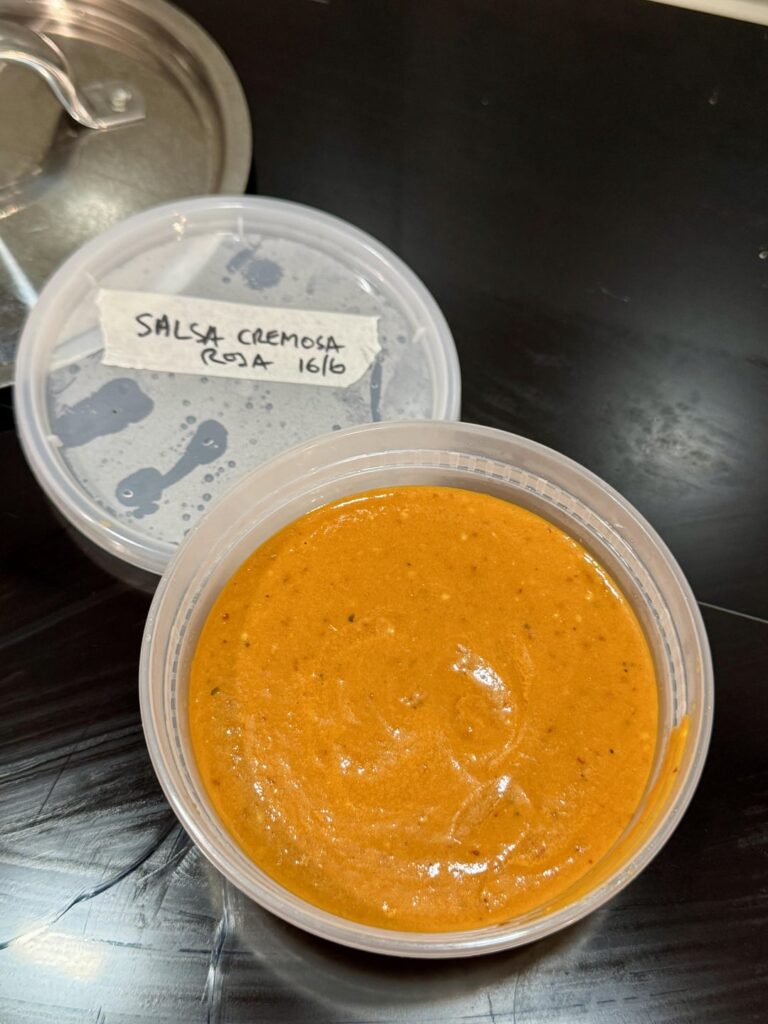 Salsa Cremosa Roja (+ share your salsas)