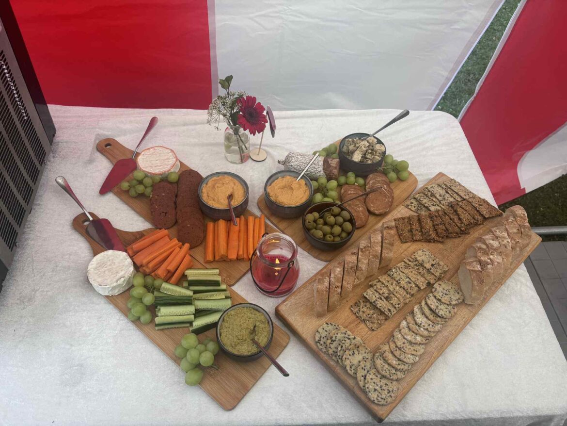 when you're the only vegans and have to bring your own food