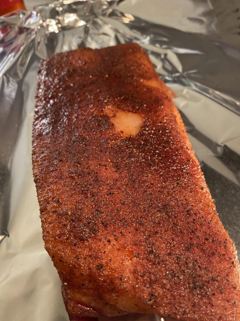 Smoked pork belly