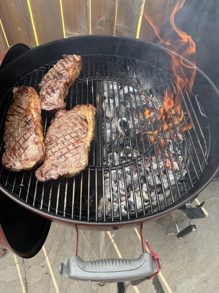 Wife said: “I really want steak tonight. Take my credit card and buy whatever you think is good.”.