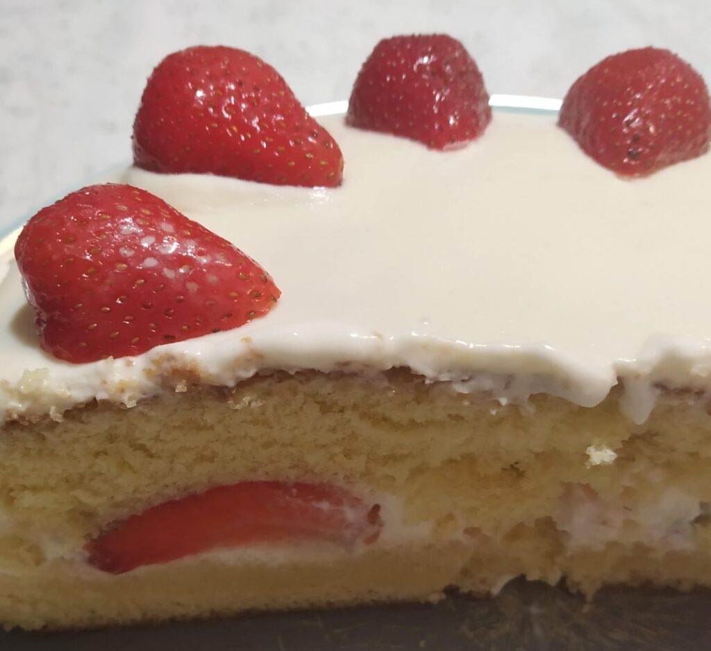 Made my first strawberry shortcake