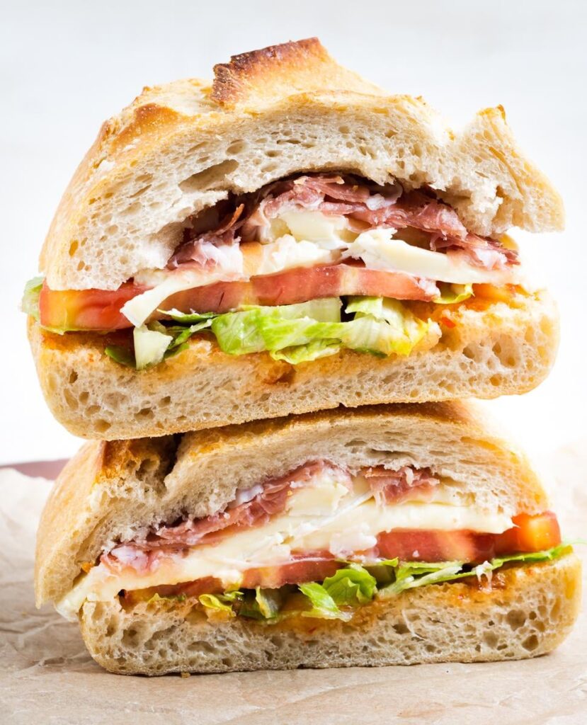 Prosciutto Brie Sandwich