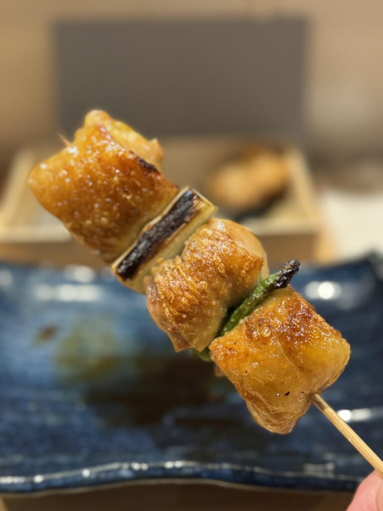 Huge Yakitori in Tokyo
