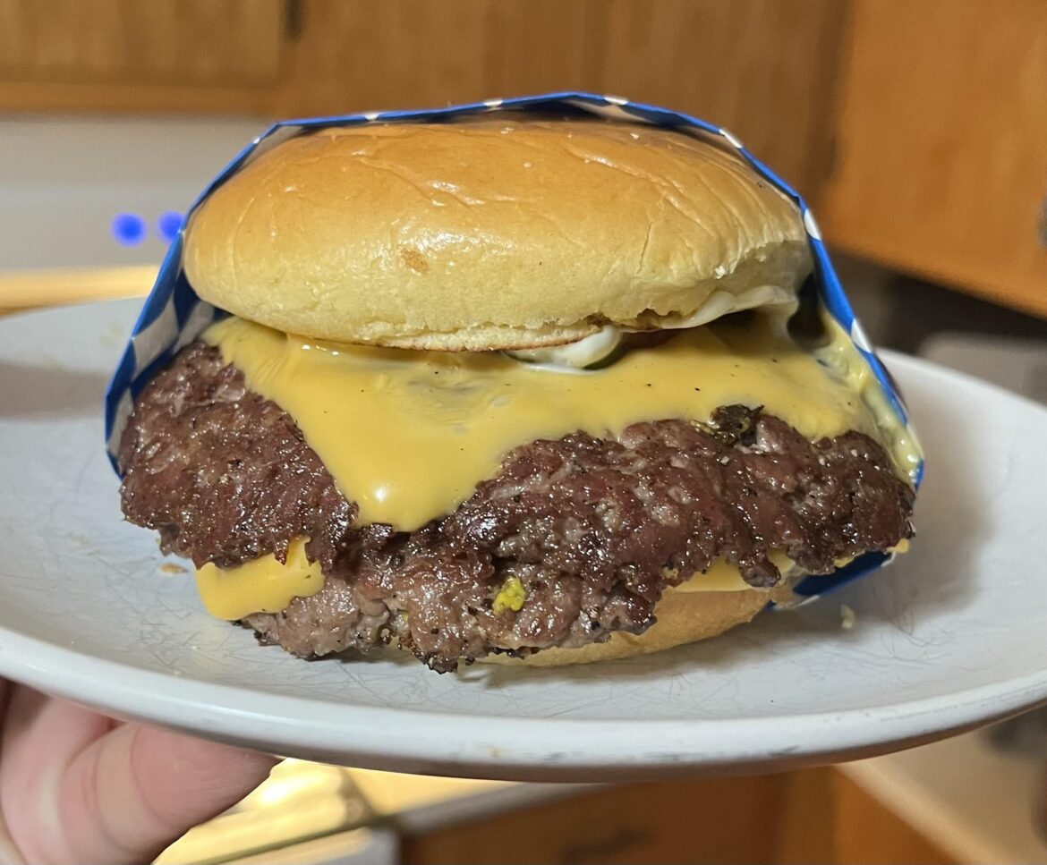 Made a burger