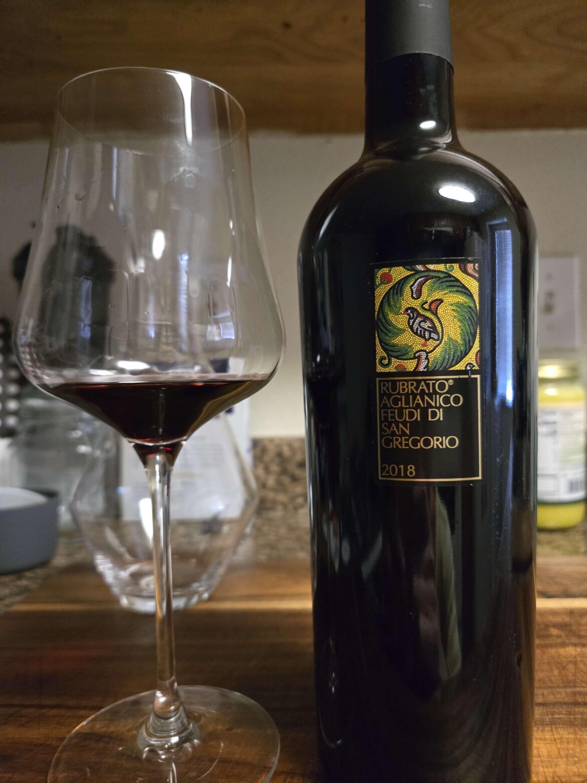 Rustic and elegant, this slightly young Aglianico is a steal.