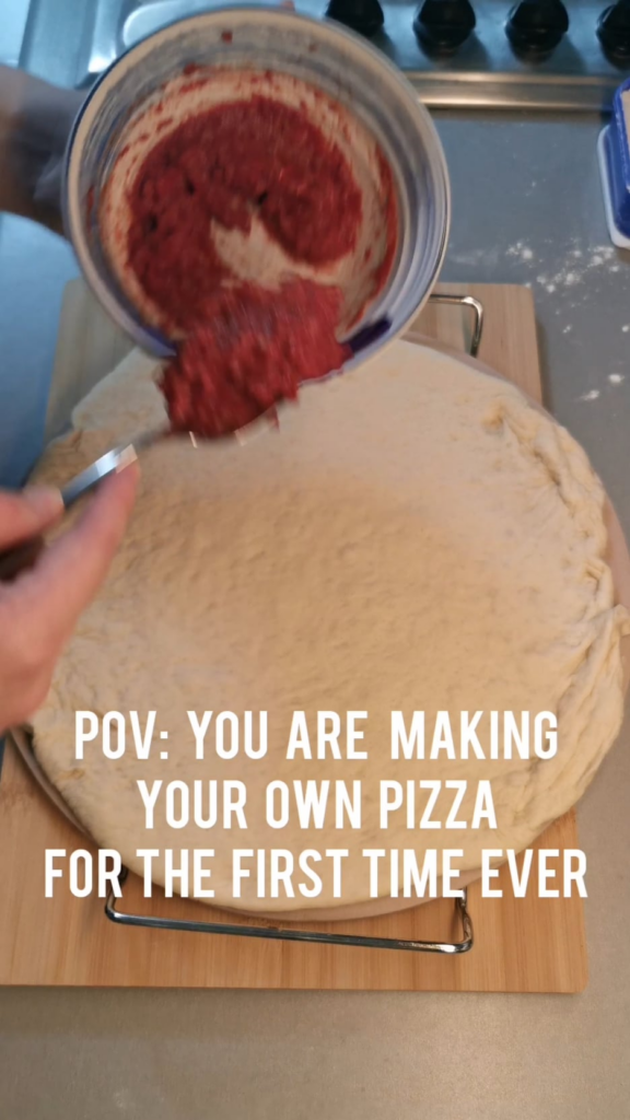 First ever pizza from my own dough
