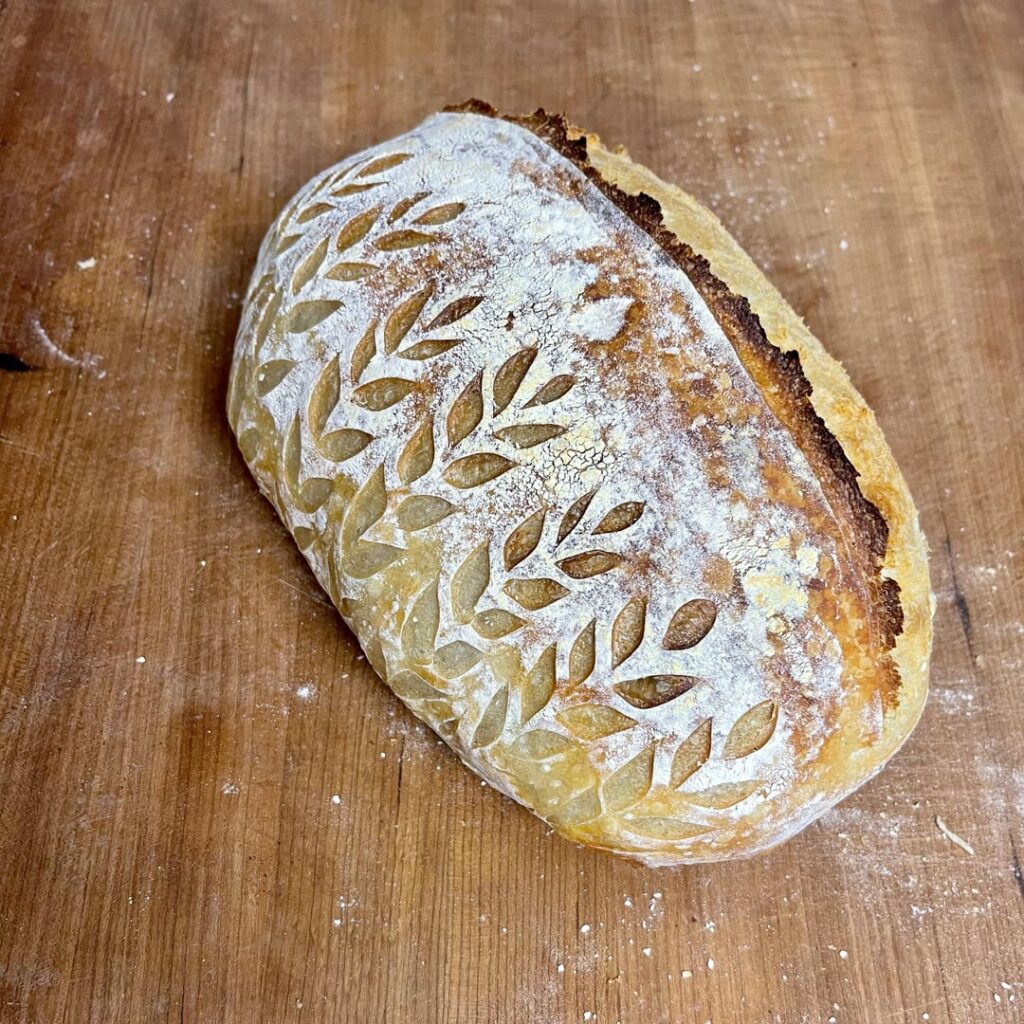 Neighbor turned down fresh bread