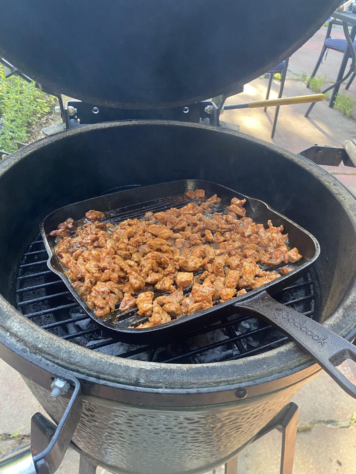 George Foreman Green Egg Mashup